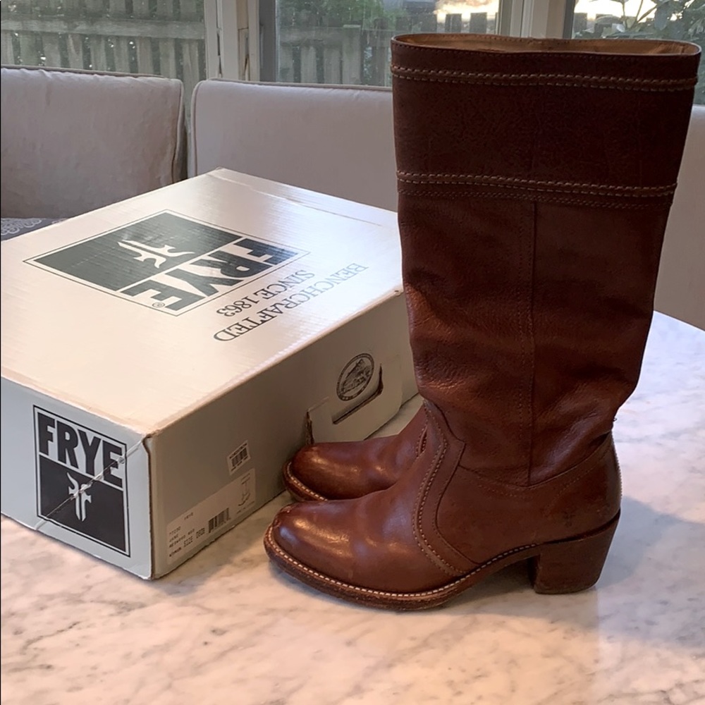 Frye boots, Jane Redwood